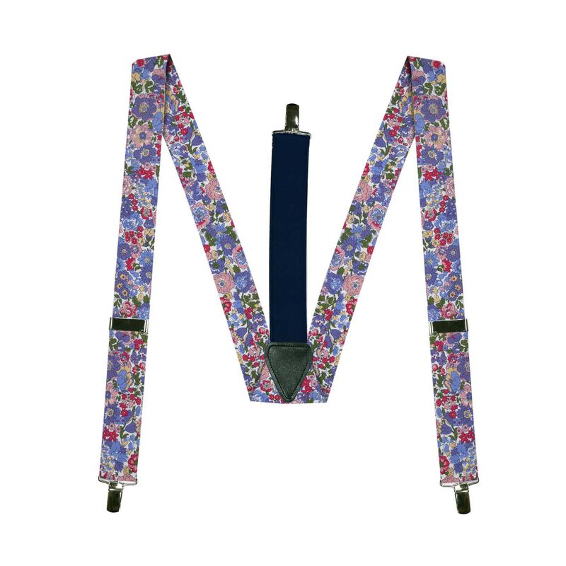 Parisian with Liberty Woodblock Floral Braces image number 0